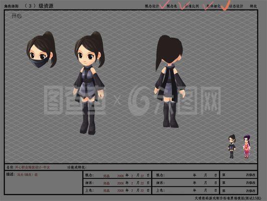 神偷魅影 動(dòng)漫職業(yè)服裝設(shè)計(jì)的藝術(shù)與靈感