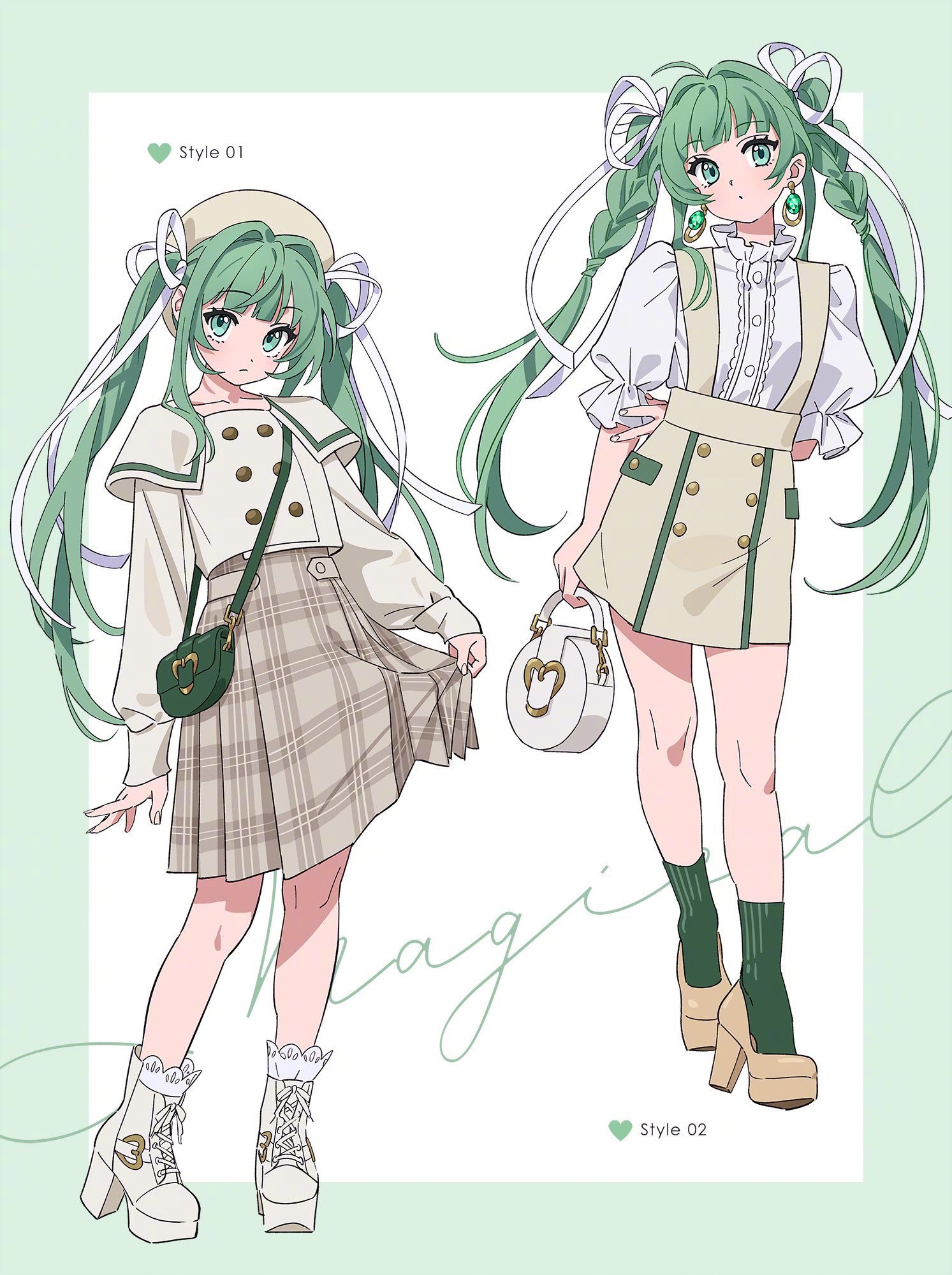 時(shí)尚與幻想的交響曲 畫(huà)師toatomooto動(dòng)漫人物插畫(huà)中的服飾設(shè)計(jì)藝術(shù)