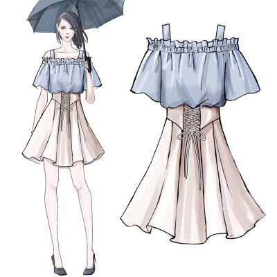 動(dòng)漫服裝設(shè)計(jì) 從圖紙到虛擬靈魂的華麗外衣